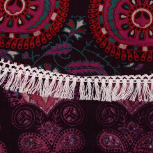 Wandtapijt om aan de muur te hangen, pauwen-, mandala-, hippie-, bohemian-, Indiase- of psychedelische patronen