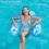 (Blue, 100*80cm) Inflatable PVC Floating Bed w/ Cup Holder 1