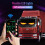 2PCS DIY Car Dynamic Devil LED Eyes, Smart Colorful Eye Lamp soft Screen For Car Windows，Programmable Remote Control Flexible LED Display  Lights 3