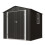 Birchtree BIRCHTREE Garden Shed With Window 6X6FT Anthracite 11