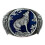 Wolf Belt Buckle Leather Craft Metal Replacement Buckle-p21 1