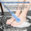Bath Foot Scrubber Design For Easy Grip And Deeply-Blue 8