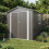 Birchtree BIRCHTREE Garden Shed With Window 6X6FT Grey 2