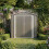 Birchtree BIRCHTREE Garden Shed With Window 6X6FT Grey 9