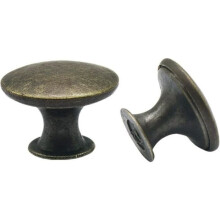 Vintage messing deurknoppen - ZVD - Ringdesign - Set van 10 - Diameter 30 mm - Verouderde afwerking