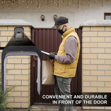 Waterproof cover for wireless doorbell button, protects the device from sun and raindrops (1 piece)