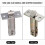 Digital code lock - Unspecified - 2-8 digits - Zinc alloy - Security level 4 - Easy installation 3