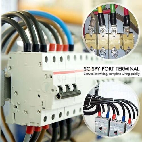 Crimp terminal kit - LARGEIGHT - 120 pieces - Red copper - PVC insulation - Multiple colors 1
