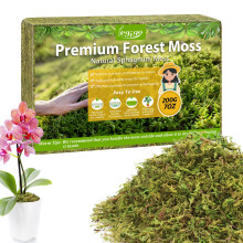 Legigo 200g Premium Sphagnum Moss for Plants, 8L Natural Green Terrarium Moss, D