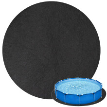 Hot Tub Mat Pool Mats Protective Floor 12Ft Round Liner Pad Pools Ground Geotext