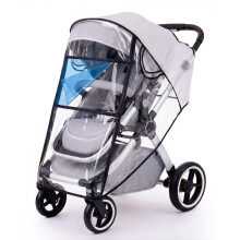 Orzbow Universal Rain Cover for Pushchair, with Easy Access Zipper Door