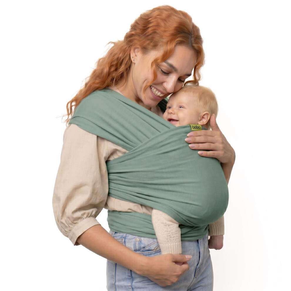 Boba Baby Wrap Carrier – Original Baby Sling Carrier For Newborns (7–35 Lbs), Soft, Secure, Hands-Free & Ergonomic, Ideal For Comfortable Bonding,