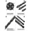 10-Piece Glass/Tile Drill Bit Set, Ceramic Hex Shank, Precise Tile/Glass Drilling 3