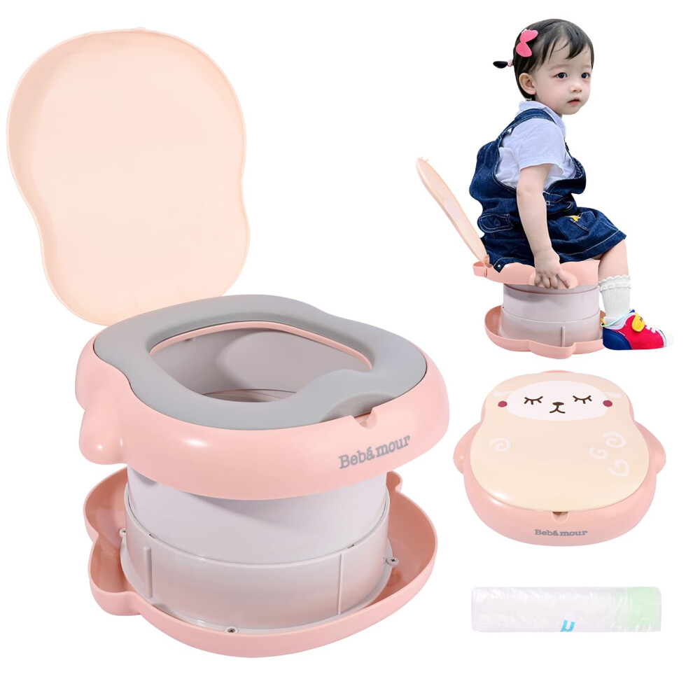 Bebamour Baby Potty Training Toilet Seat Portable Potty For Toddlers Travel Pott