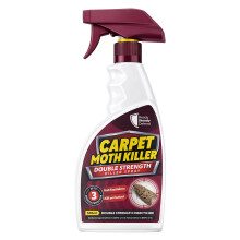 Carpet Moth Killer Spray 500ml Double Strength – Moth Killer Spray for Carpets,