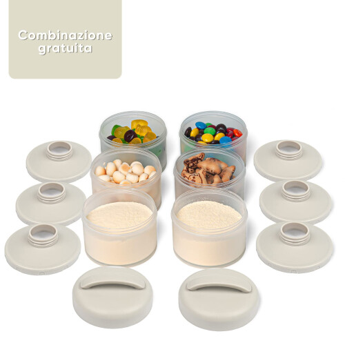 Termichy Baby Milk Powder Dispenser Pots Stackable Baby Formula 2