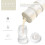 Termichy Baby Milk Powder Dispenser Pots Stackable Baby Formula 5