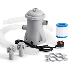 Elprico 330 Gallons Ground Pool Filter Pump,Efficiently Swimming Pool Cartridge