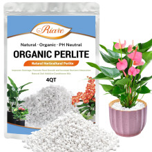 Riare 4L Organic Perlite for Plants - Horticultural Perlite Soil Amendment for P