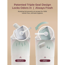 momcozy Nappy Bin with TripleSeal Odor Control Wide Opening Ergonomic
