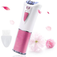 Dispositivo per la depilazione femminile con luce LED per viso e corpo, ascelle, zona bikini e gambe; depilazione elettrica di precisione.