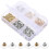 170 Pcs Earring Backs Rubber Earring Backs Replacements Earring Backings Locking Clear Earring Backs 2