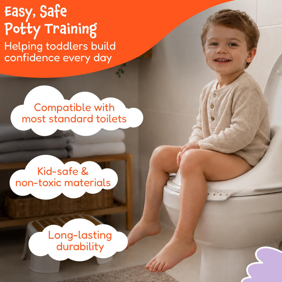 Babycurls Little Journey Toilet Training Kids Non Slip Loo Seat Unisex