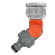 Gardena Angled Tap Connector: Tap Connector for 26.5 mm (G 3/4 inch) taps with 3