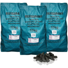 Xylo's 36KG of Premium Grade Large Lumpwood Restaurant Cooking Charcoal (210L)