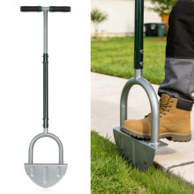 ORIENTOOLS Manual Lawn Edger Tool, 102cm Long Handle Garden Edger for Clean Bord