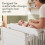 Tutti Bambini Cot Top Changer White  Fits Most Standard Cots  Cot Beds 1