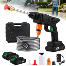 TBRFP Cordless Pressure Washer with 2 Batteries, Portable Power Washer, 2-in-1 N
