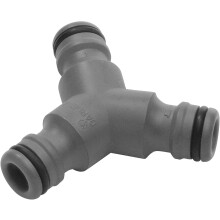 Gardena 3-Way Y Coupling: for Hose Branching, Connections Along The Hose Length,