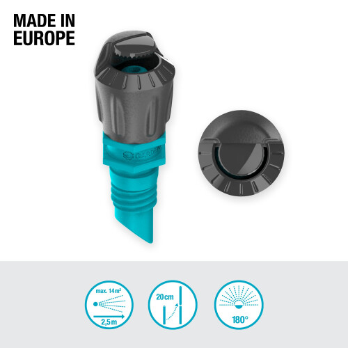 Gardena Gardena Micro-Drip-System Spray Nozzle 180 degrees: 180 degree spray head, adjus 1