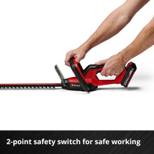 Einhell Cordless Hedge Trimmer 18V Power X-Change, 40cm (16 Inch), Lightweight,