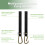 haakaa Baby Stroller Hooks for Bags丨Universal Stroller Clips and Hooks 3