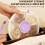 Snack Spinner Rotating Storage Portable Snackle Box with 5 Compartment 5