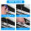 4 Pcs Window Restrictors for UPVC (2 Left, 2 Right, 16 Screws) 4