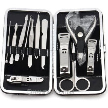 12-teiliges Nageldesign-Set, Maniküre- und Pediküre-Set, Nagelknipser, Nagelpflege-Set