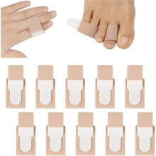 10 varpaiden suoristusrautaa, varvaslaastareita, varpaiden suoristusrauta käyrille varpaille, varpaiden lastakorjaimet, laastarit