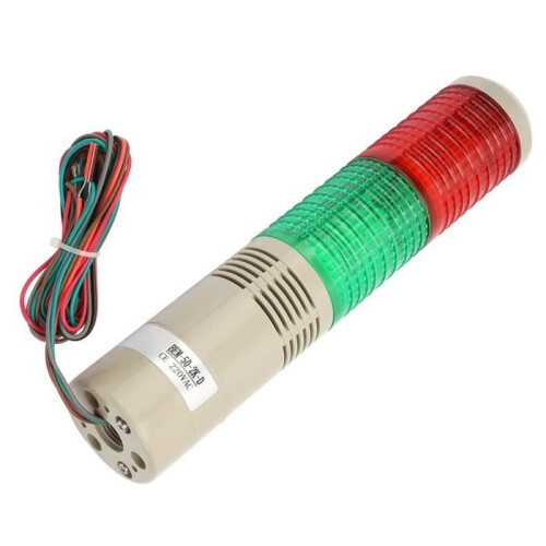 Warning light - SONEW - 2-layer model - Flashing LED - Buzzer - Yellow