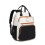 Miss Lulu Miss Lulu Nappy Changing Backpack, Large Maternity Bag with Pram Hooks 1