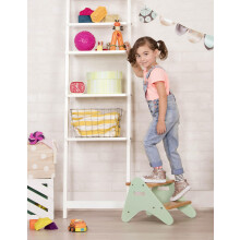 B toys – Step Stool For Kids – Wooden Stepping Stool – For Bedroom Bat
