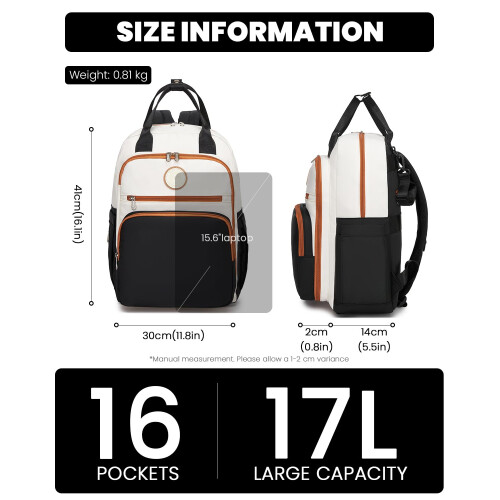Miss Lulu Miss Lulu Nappy Changing Backpack, Large Maternity Bag with Pram Hooks 2