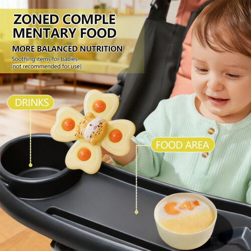 Yeqqzq Baby Stroller Snack Tray with Cup Holder Universal Stroller Foo 1