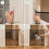 2Piece Retractable Stair Gate Set with 12 Hooks Retractable Dog Gate G 5