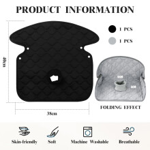 SKIKHN 2 Pack Potty Training Car Seat Protector Baby Car Seat Protecto