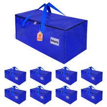 ZFWDSY Moving Boxes 8 Pack,93 Liters Clothes Storage Large Moving Bags with Hand