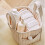 CuddleCo Nappy Caddy  Quilted Nappy Caddy Organiser with 3 Spacious In 2