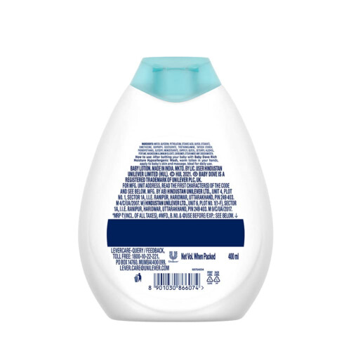 Dove Baby Rich Moisture Lotion 400 ml 2